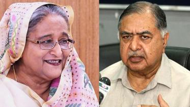 Prime Minister Sheikh Hasina and Gono Forum President Dr Kamal Hossain