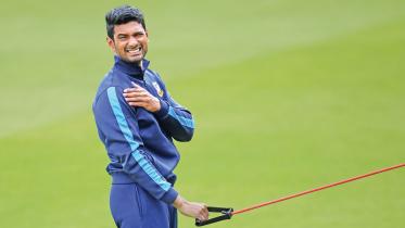 Mahmudullah Riyad practice in Edgbaston ahead Bangladesh vs India match