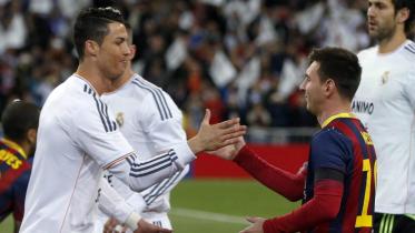 Lionel Messi and Cristiano Ronaldo