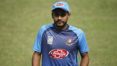 Mehedi Hasan Miraz in Bangladesh vs West Indies 2nd Test