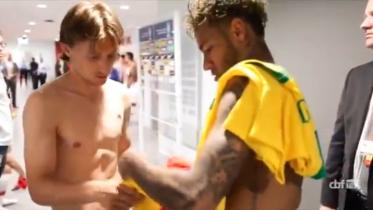 Neymar and Modric