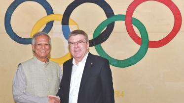 Yunus to carry flame in Rio