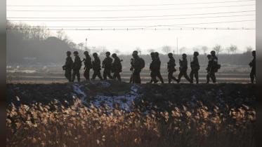 South Korean soldiers