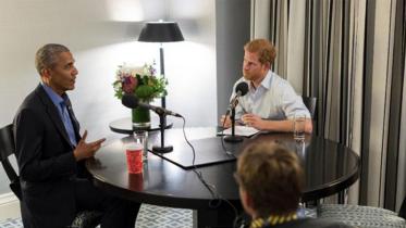 Barack Obama and Prince Harry 