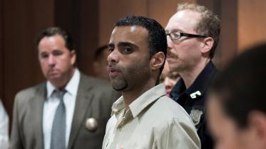 Oscar Morel,Suspect,Denying allegations,Bangladeshi,Imam,killing,New York Police Department,NYC,NYPD,Assistant District Attorney Peter McCormack,Queens District Attorney Richard Brown,hate crime,Defense attorney Leonard Ressler,Maulana Alauddin Akonjee,Th