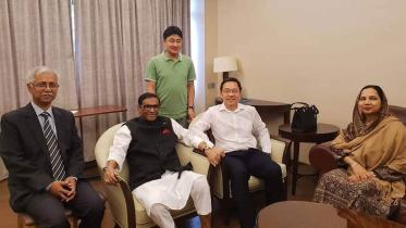 Quader out  of hospital in S'pore