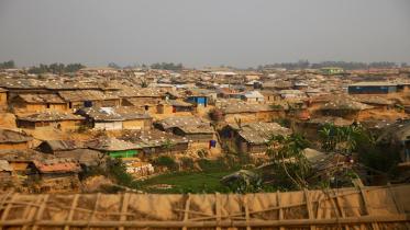 Rohingya refugee camp