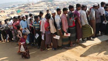 Rohingya refugees