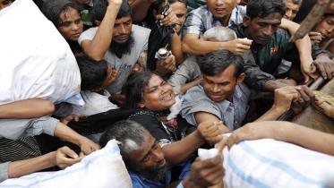 Rohingya refugees