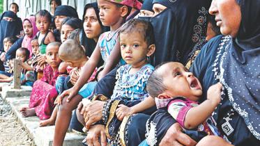 Rohingya refugees