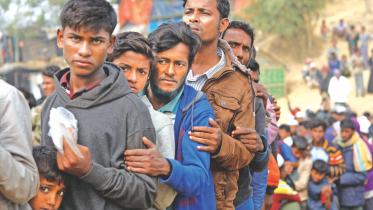 Balukhali camp, Rohingya refugees, Myanmar