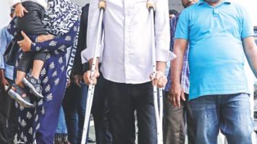 Tk 5 lakh given, rest in a month