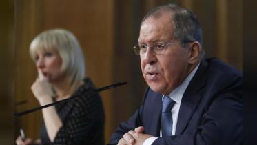 Russian Foreign Minister Sergei Lavrov 
