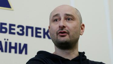 Russian journalist Arkady Babchenko