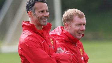 Ryan Giggs and Paul Scholes