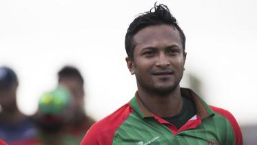 Bangladesh's Shakib Al Hasan