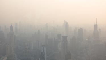 Concentration of carbon dioxide