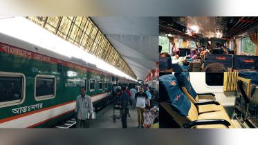 Sonar Bangla Express, Bangladesh, train service, rail communication, luxury train, Dhaka