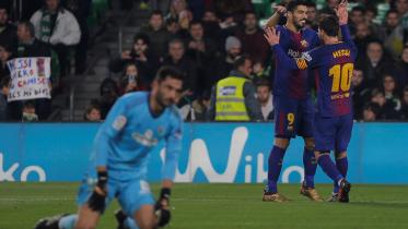 Lionel Messi and Suarez