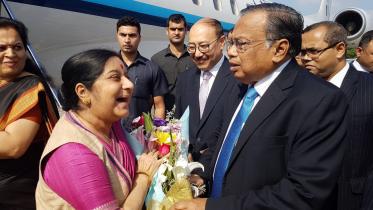 Indian External Affairs Minister Sushma Swaraj 