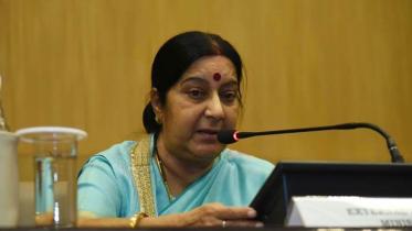 Indian External Affairs Minister Sushma Swaraj