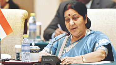 India’s External Affairs Minister Sushma Swaraj