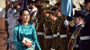 Myanmar's State Counsellor Aung San Suu Kyi
