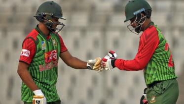 Tamim Iqbal and Shakib Al Hasan