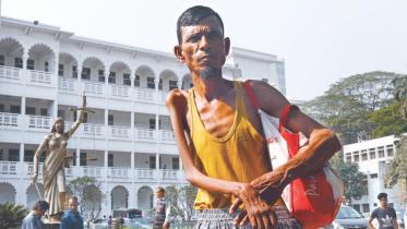 Disabled man Tara Mia