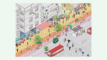 The road is a public landscape