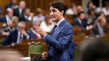 Canadian Prime Minister Justin Trudeau