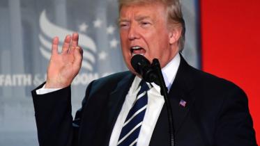 US President Donald Trump