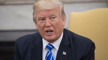 US President Donald Trump
