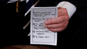 US President Donald Trump