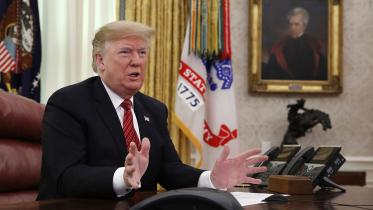 US President Donald Trump