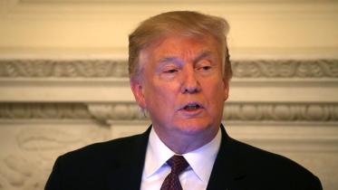 US President Donald Trump