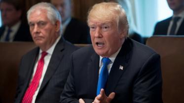 US President Donald Trump 