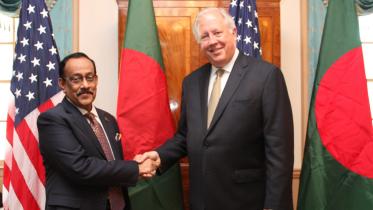 US Under Secretary of State for Political Affairs Ambassador Tom Shannon proud of US partnership with Bangladesh
