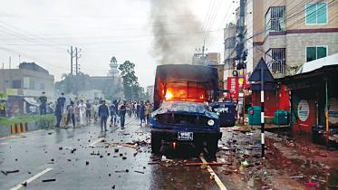 Violence erupts in Habiganj and Khulna leaving two dead