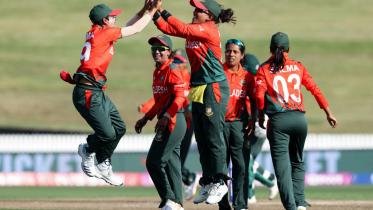 Tigresses Taste first World Cup victory by beating Pakistan