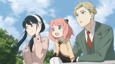 A scene from Spy x Family
