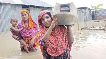 Sanitary napkin as a relief item