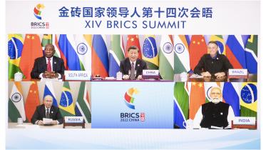 The 2022 BRICS summit took place virtually on June 23-24, 2022. Source: Mfa.gov.cn