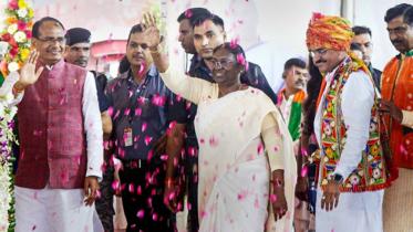 Droupadi Murmu India's first Santal president