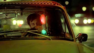 A screenshot from the movie "Taxi Driver"