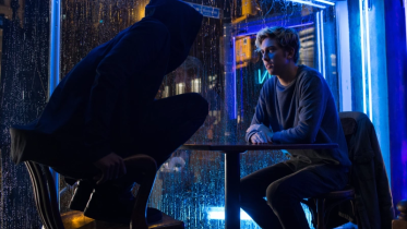 A scene from Netflix's Death Note live-action movie.