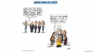 Cartoonists tackling climate change