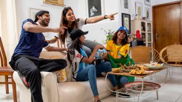 The Football World Cup reunites people in a post pandemic world 