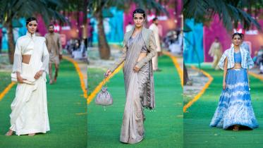 Maheen Khan's tribute to the majestic silks of Bangladesh