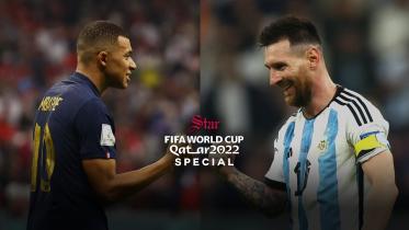 Messi and Mbappe